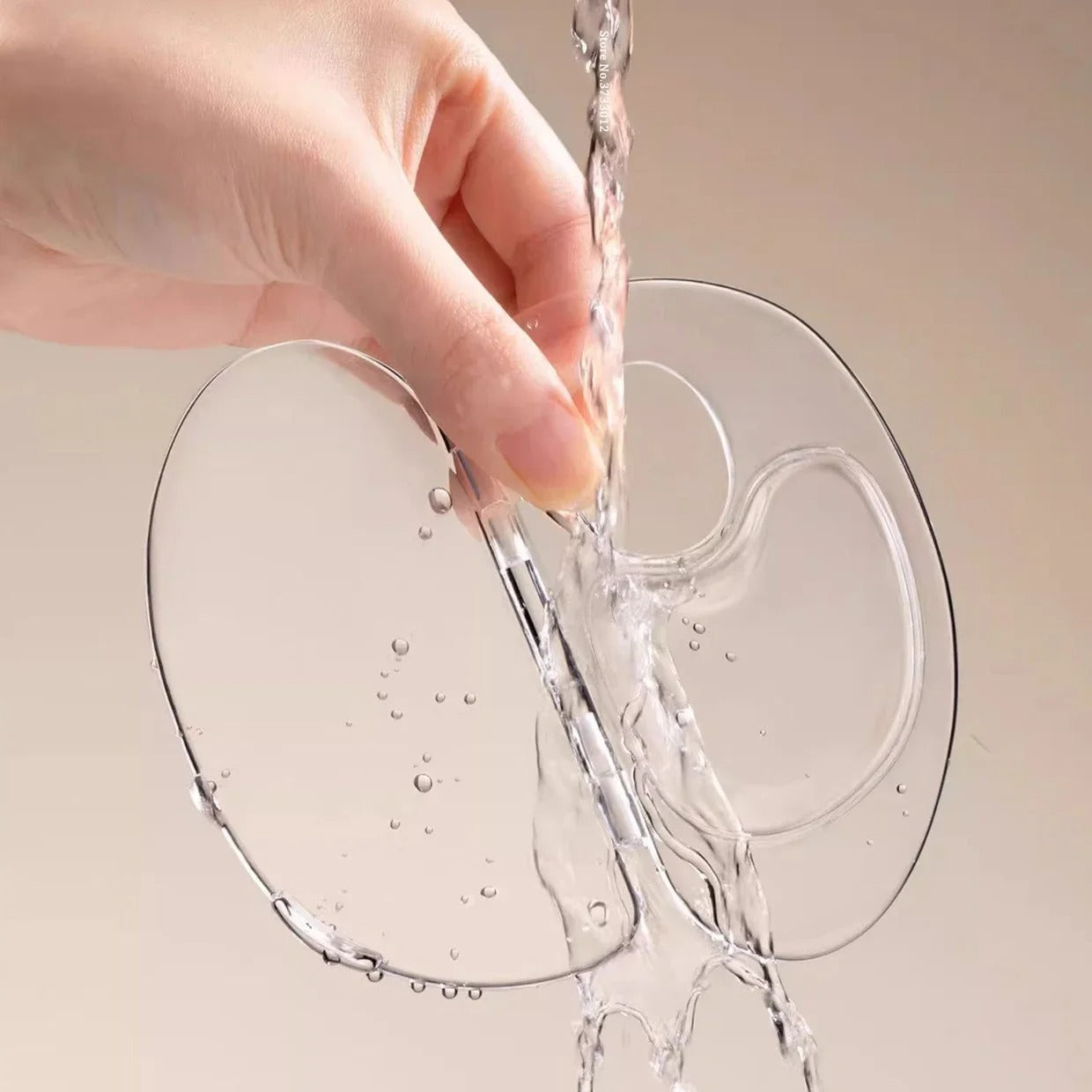 פלטת יסודות נוזליים מתקפלת ערכת כלי איפור אקרילית