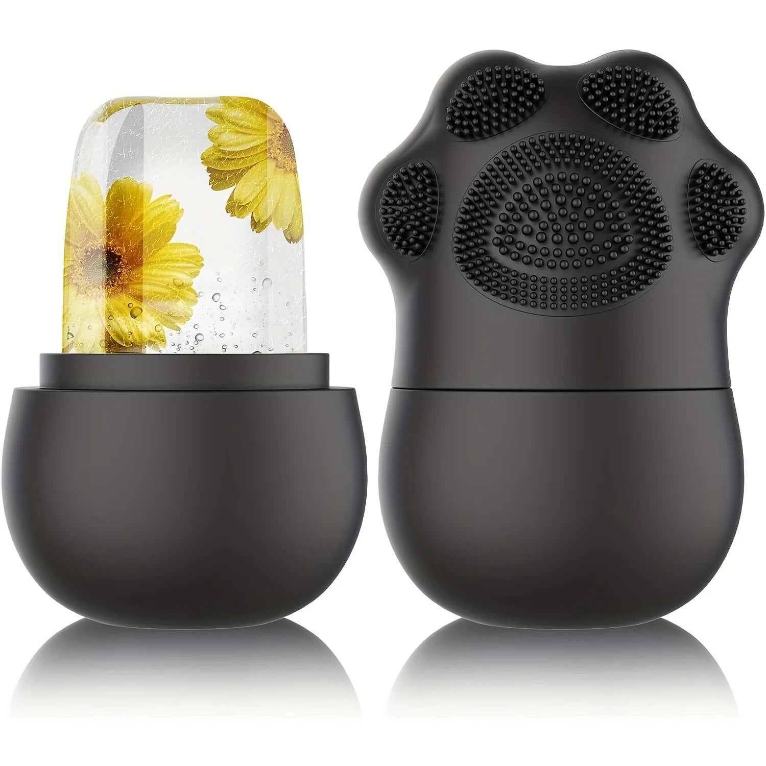 רולר קרח לפנים עם מברשת גומי