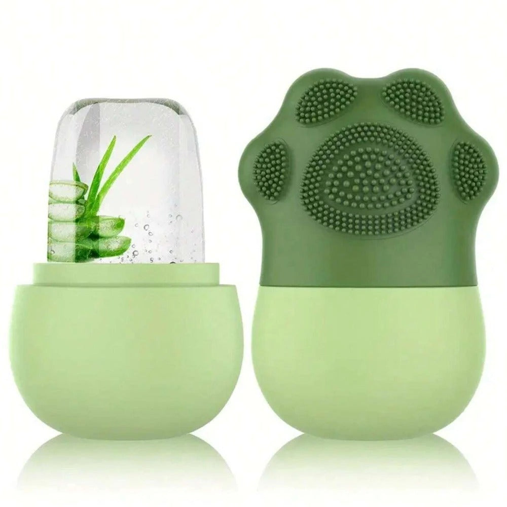 רולר קרח לפנים עם מברשת גומי