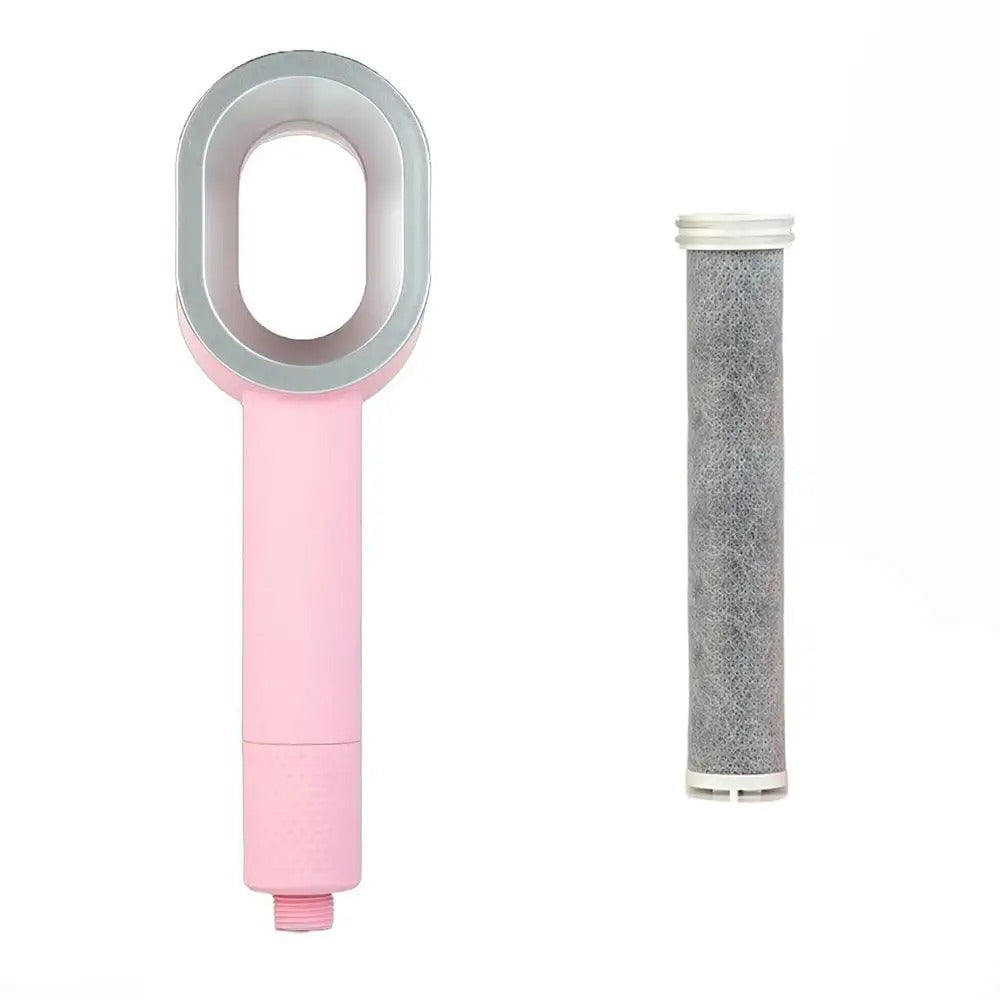 ראש מקלחת עם פילטר מובנה לסינון מים