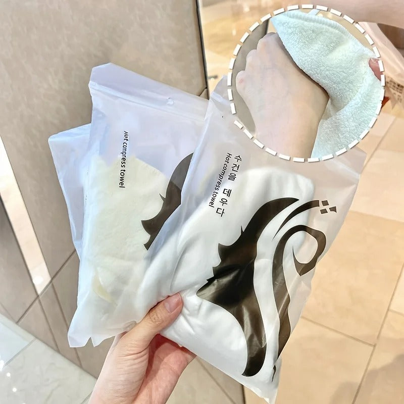 מסיכת מגבת פנים חמה