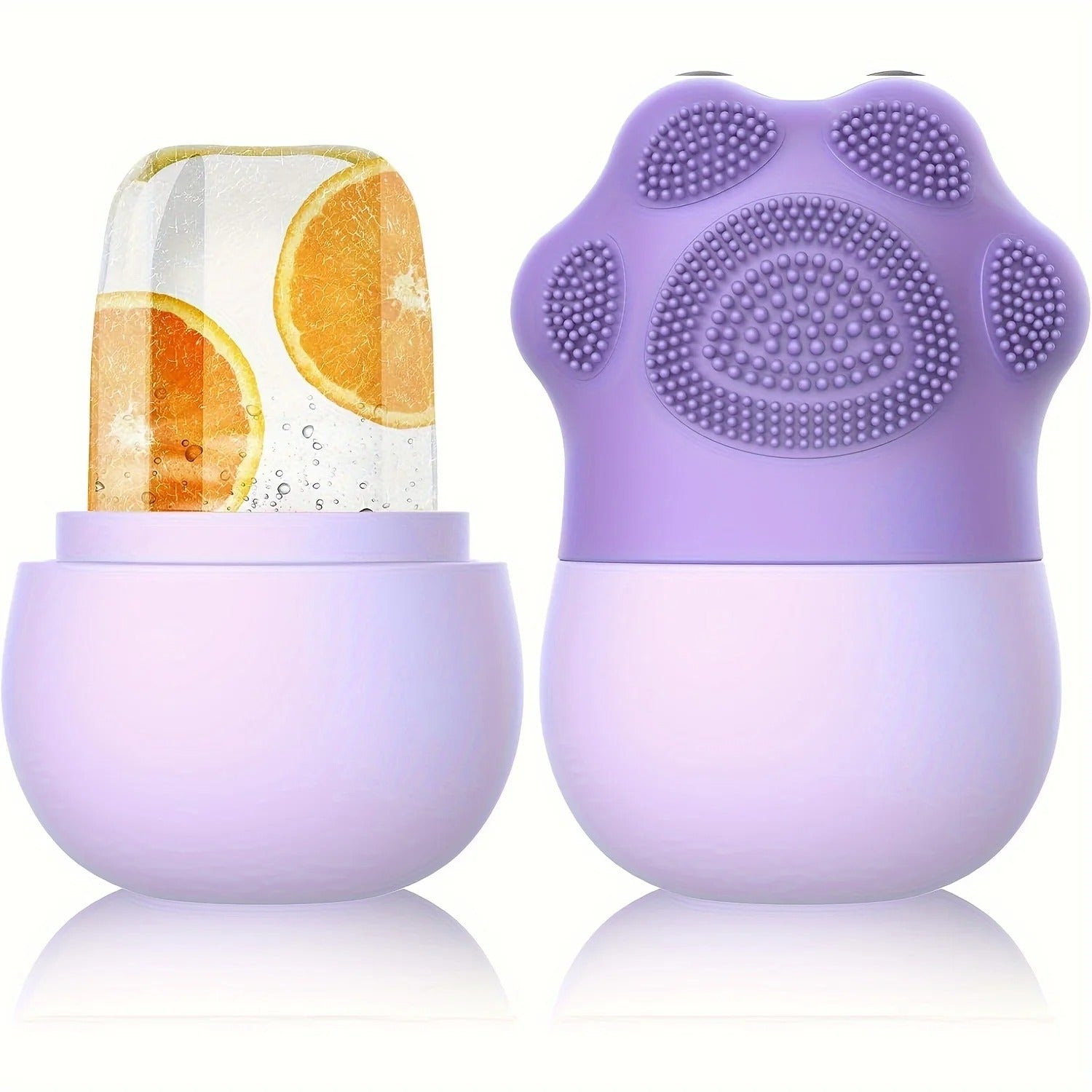 רולר קרח לפנים עם מברשת גומי